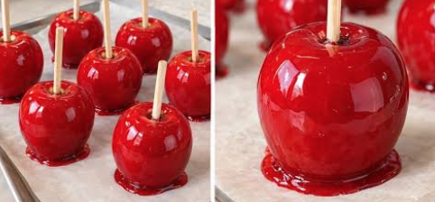 Glazed Candy Apple